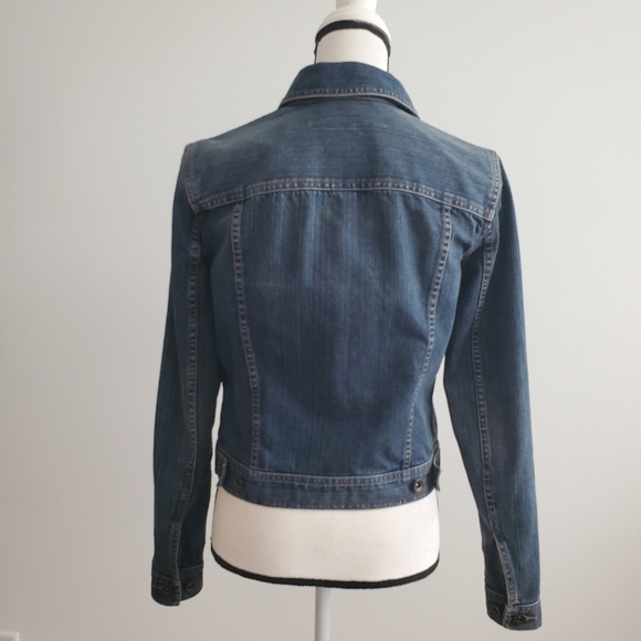 Lauren Jeans Co. Premium Women's Denim Jacket Size Extra Small - Picture 14 of 15
